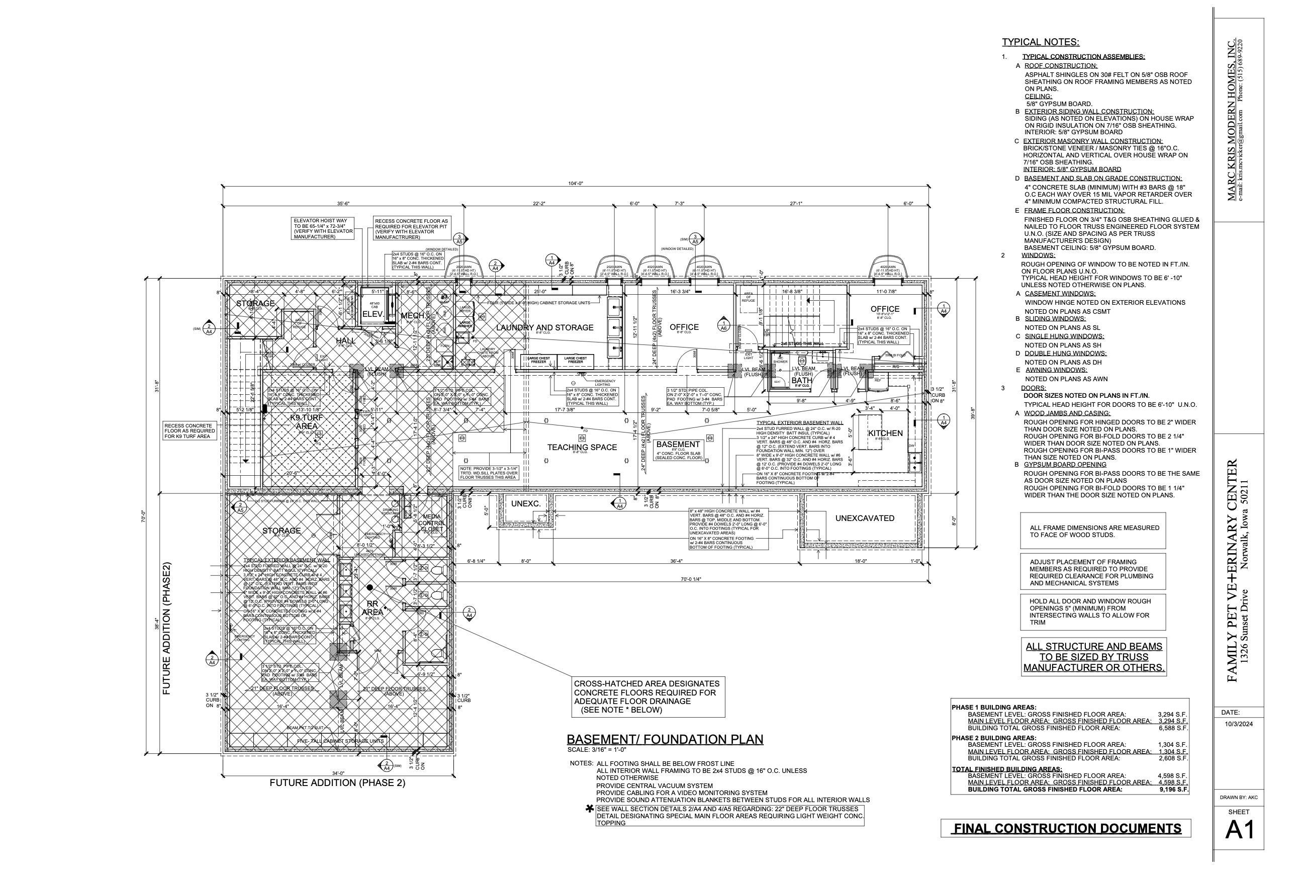 Norwalk New Construction Plans