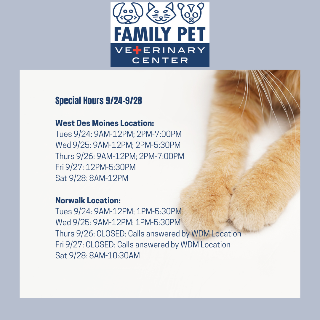 Special Hours Family Pet Vet 